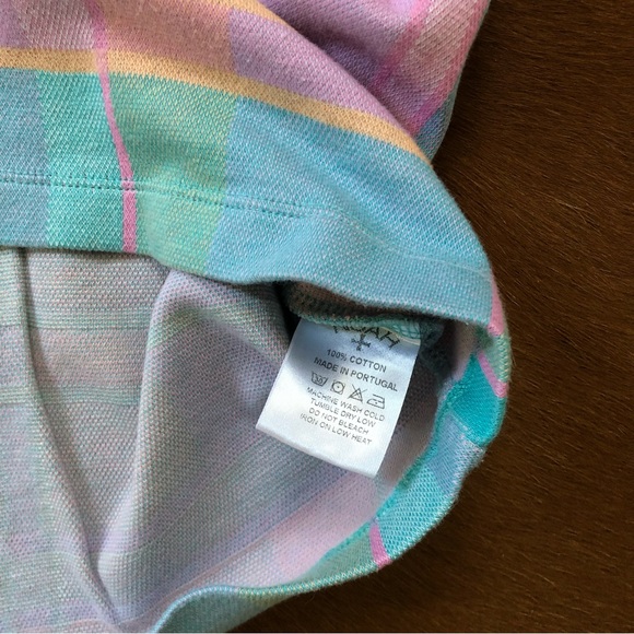 NOAH plaid colorblock short sleeve tshirt - Picture 2 of 3